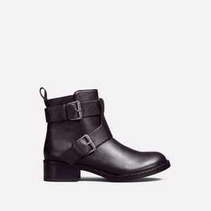 Gentle Souls Best of Leather Strap Moto Boot